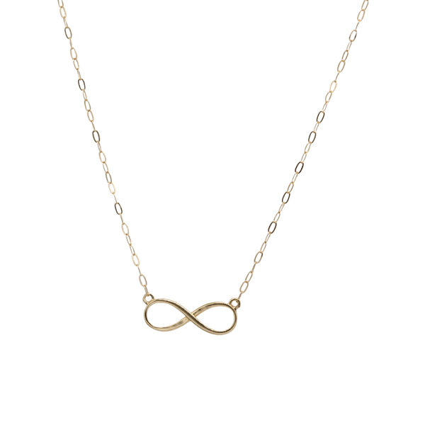 Gargantilha Infinito Ouro 18k - 45CM