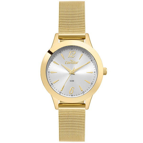 Relógio Condor Feminino Dourado Co2035nlk/4x