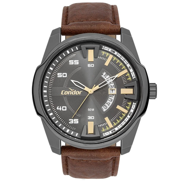 Relógio Condor Masculino Grafite Co2115nbz/3f