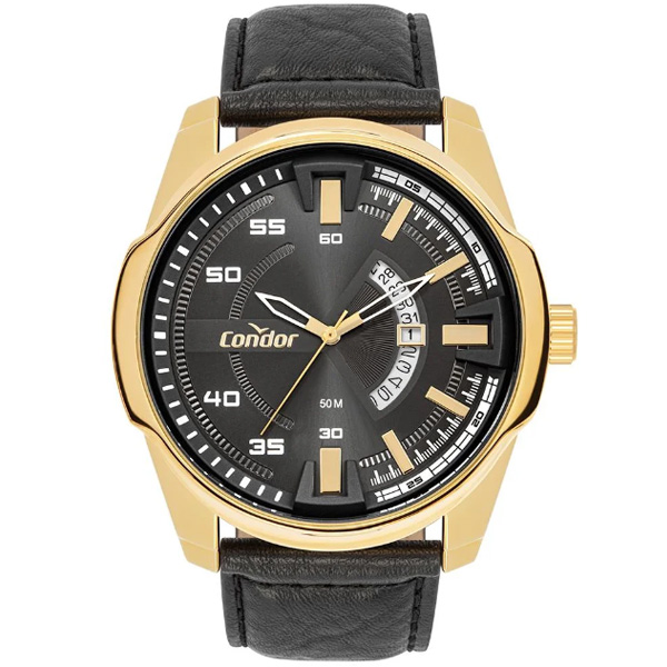 Relógio Condor Masculino Dourado Co2115ncp/4p