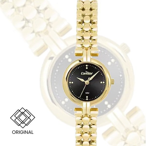 Relógio Condor Feminino Dourado Co2035nut/5p