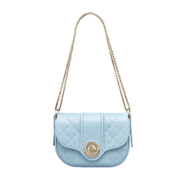 Bolsa Victor Hugo Lock Baby Messenger Chain VH Elos