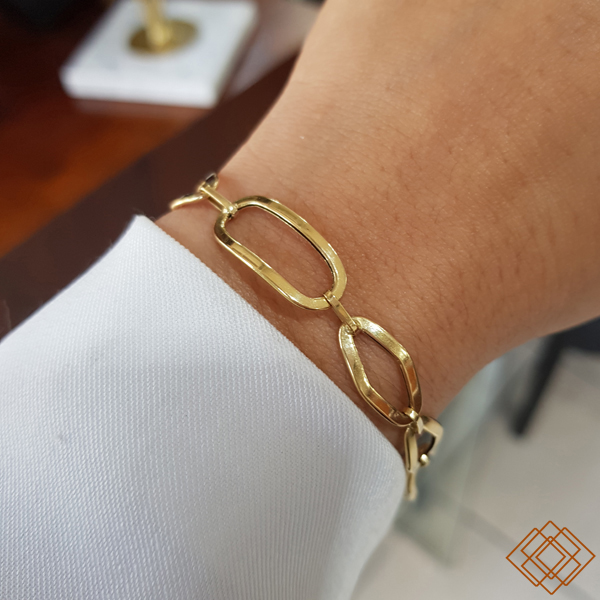 Pulseira Elos Ouro 18k