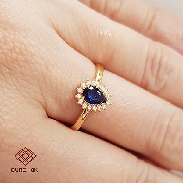 Anel Formatura Administração Ouro 18k Feminino - Sem emblema