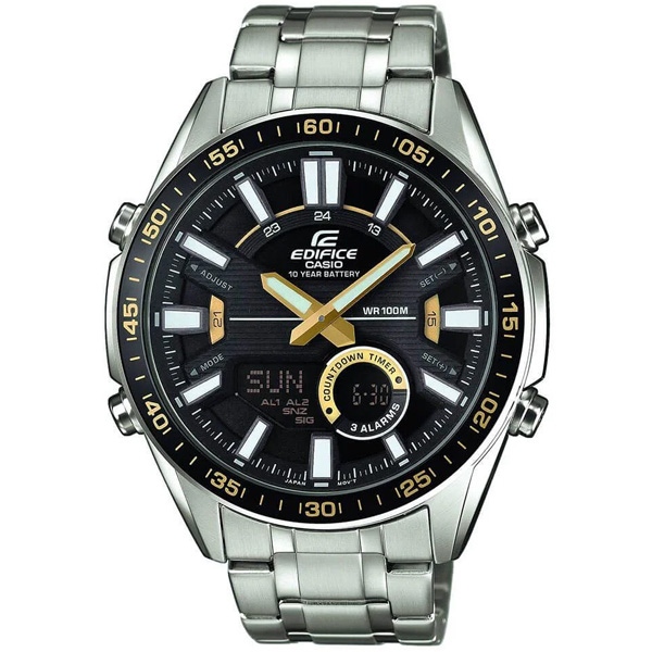 Relógio Casio Edifice Masculino Prata Efv-c100d-1bvdf