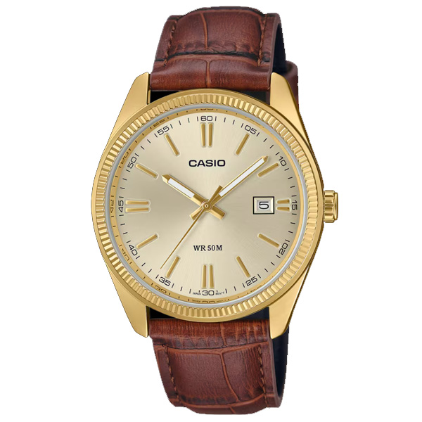 Relógio Casio Masculino Dourado Mtp-1302pgl-9avef