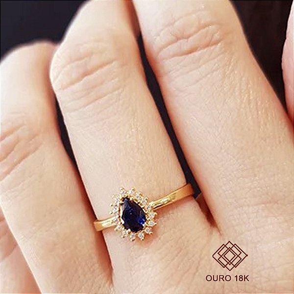 Anel Formatura Fonoaudiologia Ouro 18k Feminino - Sem emblema