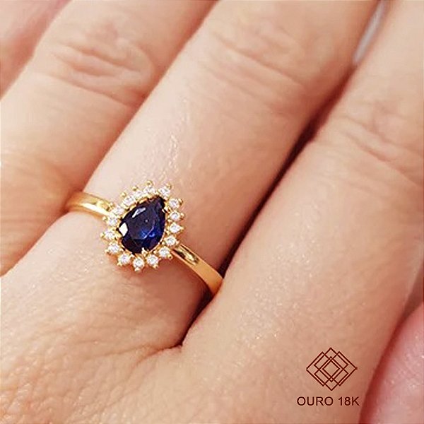 Anel Formatura Matemática Ouro 18k Feminino - Sem emblema