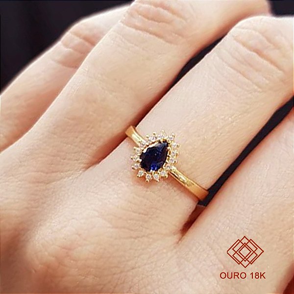 Anel Formatura Publicidade e Propaganda Ouro 18k Feminino - Sem emblema