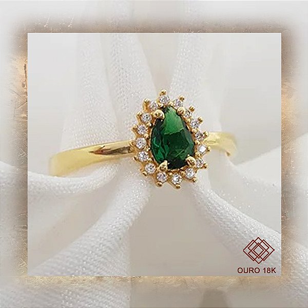 Anel Formatura Enfermagem Ouro 18k Feminino - Sem emblema