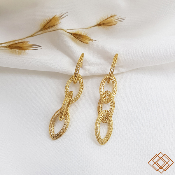 Brinco Filigrana em Ouro 18k