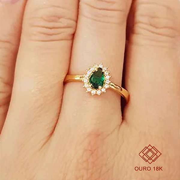 Anel Formatura Estética Ouro 18k Feminino - Sem emblema