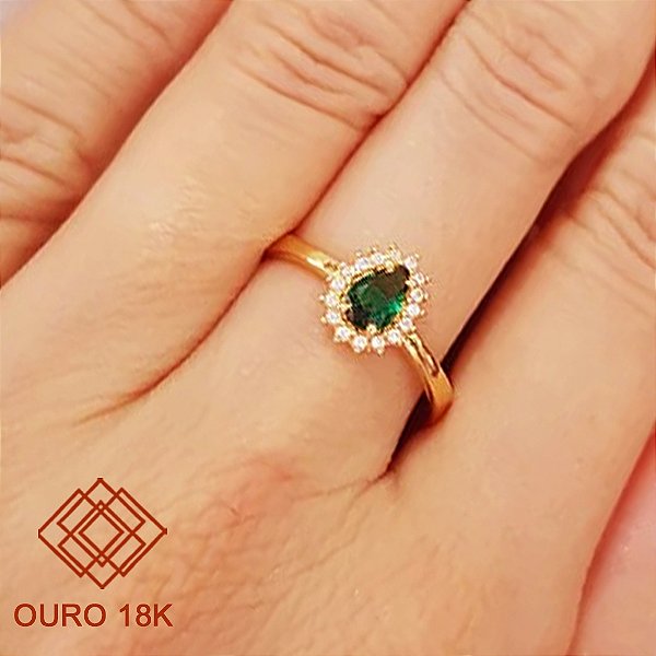 Anel Formatura Serviço Social Ouro 18k Feminino - Sem emblema
