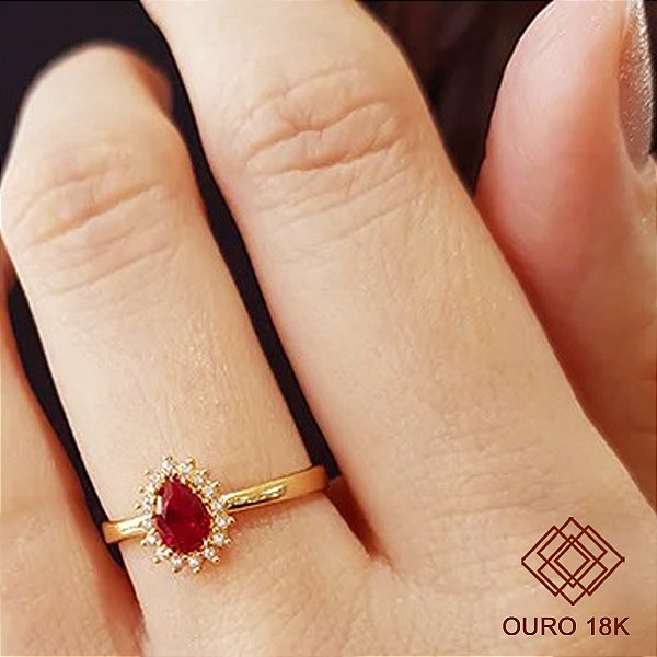 Anel Formatura Segurança do Trabalho Ouro 18k Feminino - Sem emblema