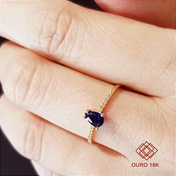 Anel Formatura Administração Ouro 18k Feminino - Sem emblema