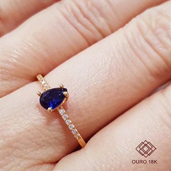 Anel Formatura Engenharia Ambiental 18k Feminino - Sem emblema