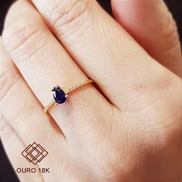 Anel Formatura Engenharia Mecânica 18k Feminino - Sem emblema