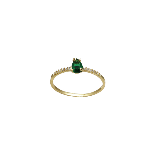 Anel Formatura Educação Física Ouro 18k Feminino - Sem emblema