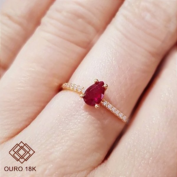 Anel Formatura Direito Ouro 18k Feminino - Sem emblema