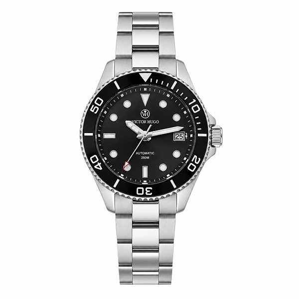Relógio Victor Hugo Automático Sapphire Crystal VNH3SS001 G1SX