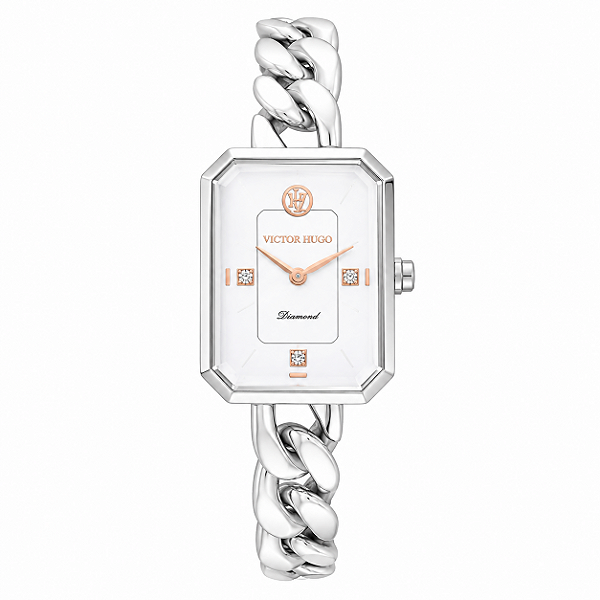 Relógio Victor Hugo Diamond Sapphire Crystal VLBSS0001 S1SX