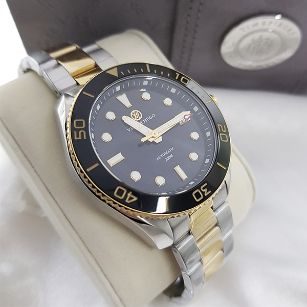 Relógio Victor Hugo Automático Sapphire Crystal VNH3MM001 G1SK