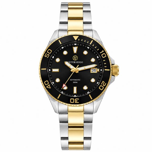 Relógio Victor Hugo Automático Sapphire Crystal VNH3MM001 G1SK