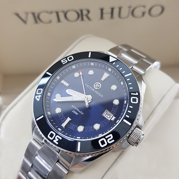 Relógio Victor Hugo Automático Sapphire Crystal VNH3SS002 D1SX