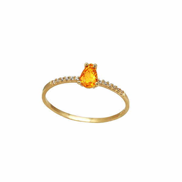 Anel Formatura Farmácia Ouro 18k Feminino - Sem emblema