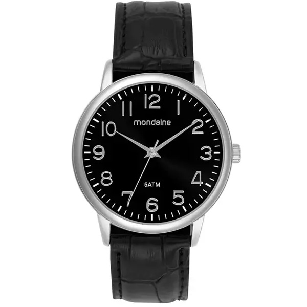 Kit Relógio Mondaine Masculino Prata 99835g0mvnh3k1