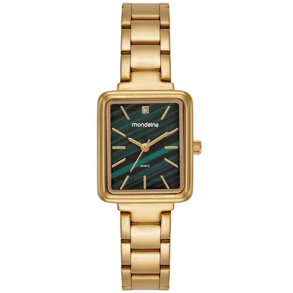 Kit Relógio Mondaine Feminino Dourado 99838lpmkde1k1