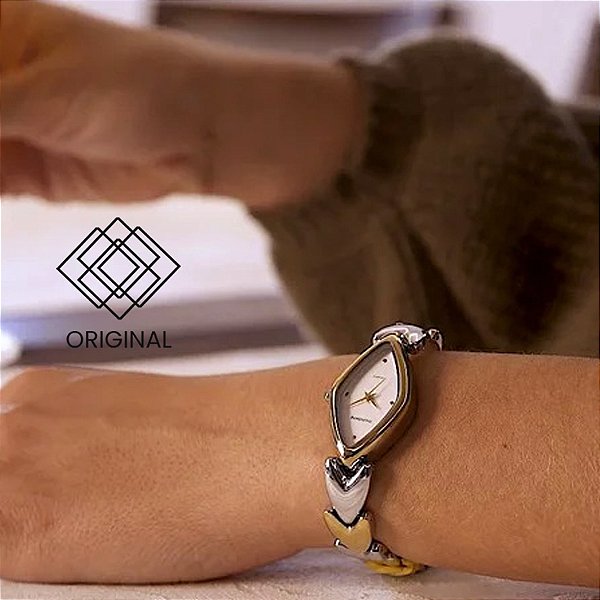 Relógio Mondaine Feminino Bicolor 32974lpmvbm3