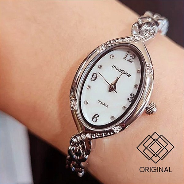 Relógio Mondaine Feminino Prata 32973l0mvnm2