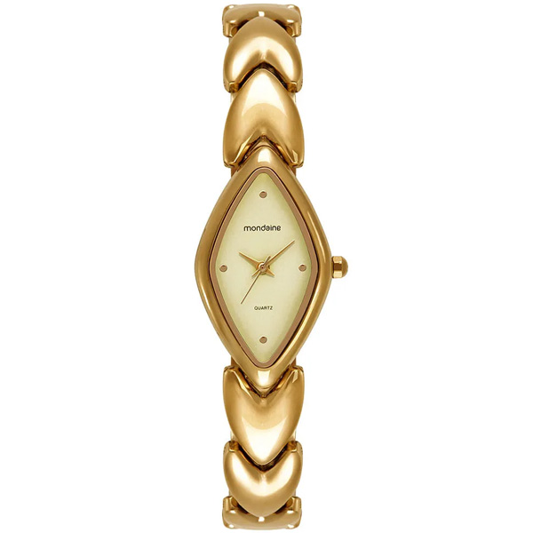Relógio Mondaine Feminino Dourado 32974LPMVDM1