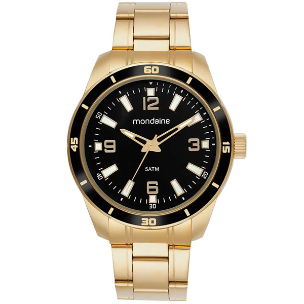 Relógio Mondaine Masculino Dourado 99834gpmvde4