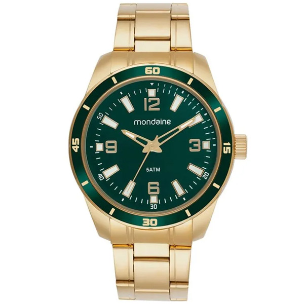 Relógio Mondaine Masculino Dourado 99834gpmvde3