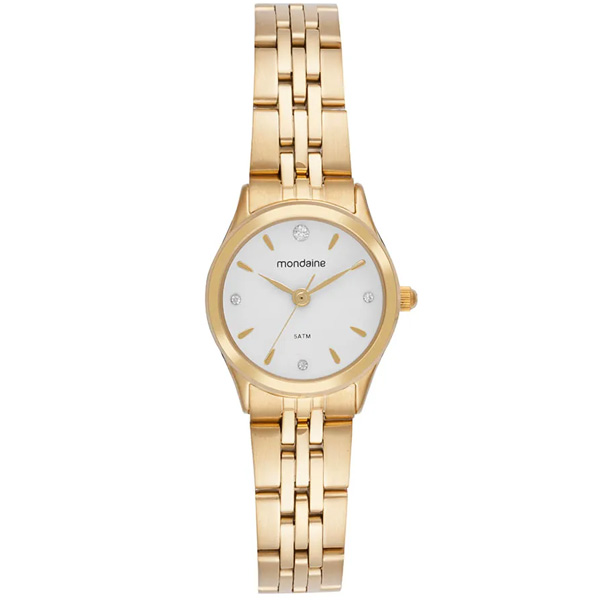 Relógio Mondaine Feminino Dourado 32958lpmvde1