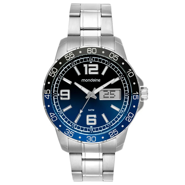Relógio Mondaine Masculino Prata 99815g0mvne2