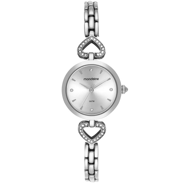 Relógio Mondaine Feminino Coração Prata 32934l0mvnm2