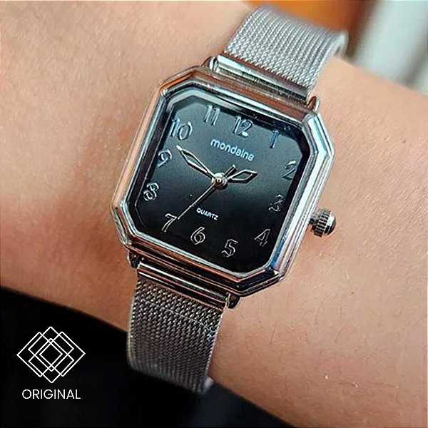 Relógio Mondaine Feminino Prata 32982l0mvne2