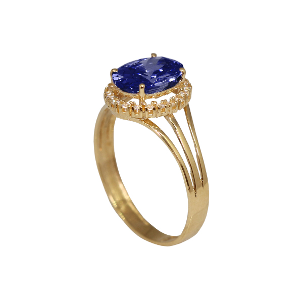 Anel Formatura Feminino Engenharia Civil Ouro 18k - Sem emblema