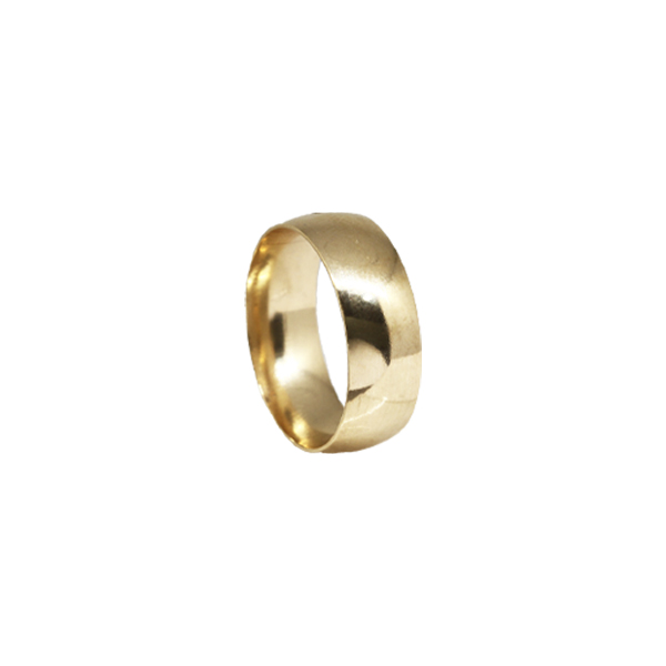 1 Aliança Casamento Ouro 10k