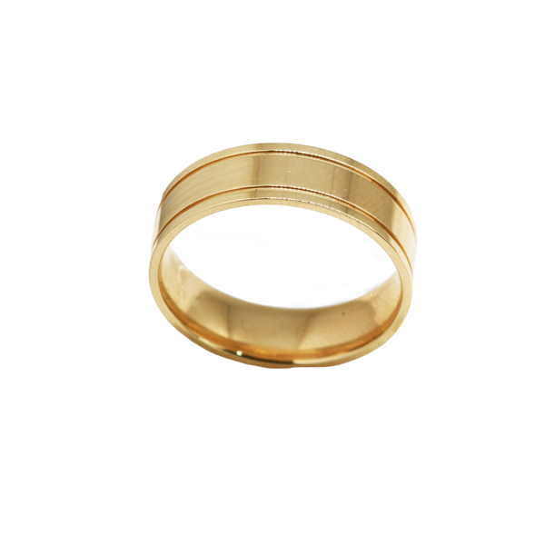 1 Aliança Casamento Ouro 10k