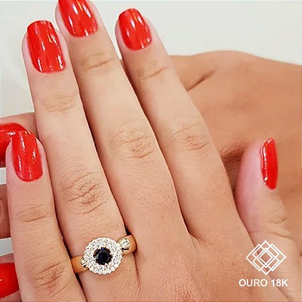 Anel Formatura Feminino Engenharia Civil Ouro 18k - Sem emblema