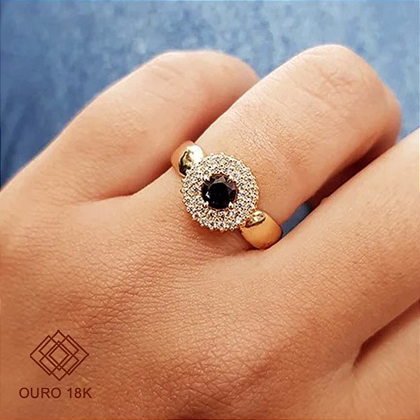 Anel Formatura Feminino Engenharia da Computação Ouro 18k - Sem emblema