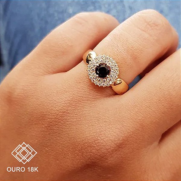 Anel Formatura Feminino Engenharia Mecânica Ouro 18k - Sem emblema