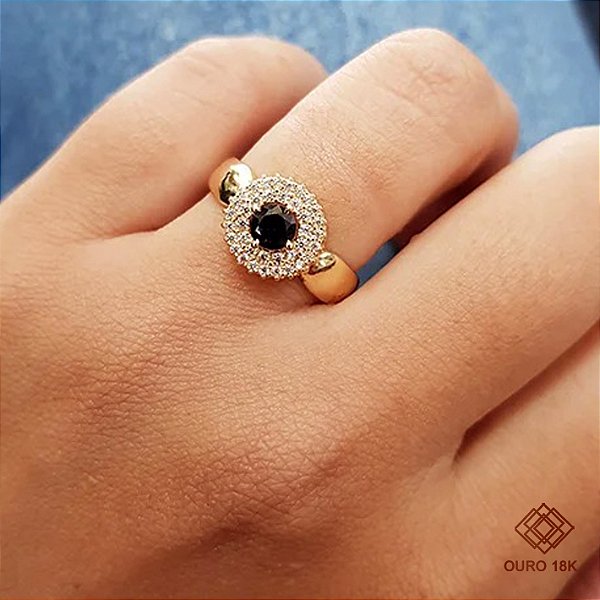 Anel Formatura Feminino Normal Superior Ouro 18k - Sem emblema