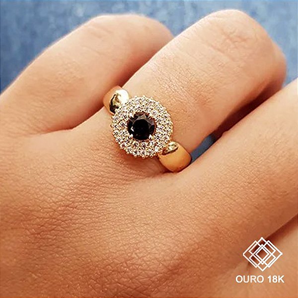 Anel Formatura Feminino Publicidade e Propaganda Ouro 18k - Sem emblema