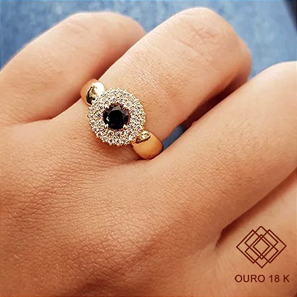 Anel Formatura Feminino Química Ouro 18k - Sem emblema