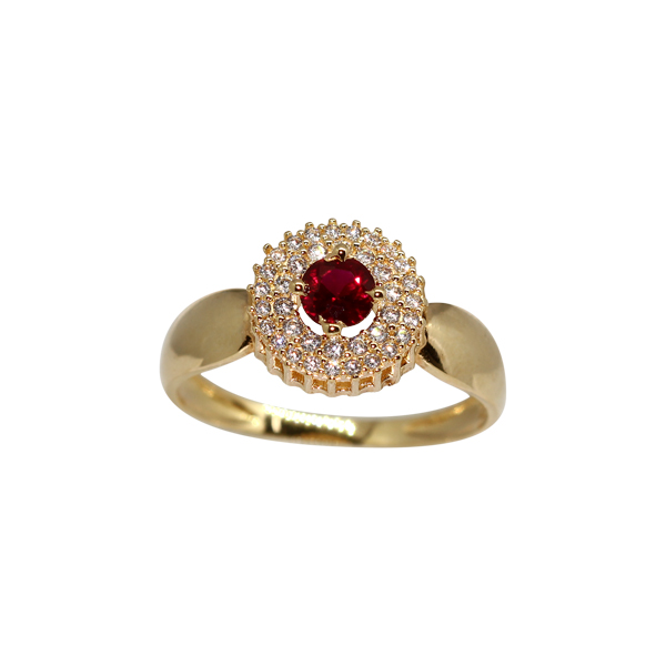 Anel Formatura Feminino Direito Ouro 18k - Sem emblema